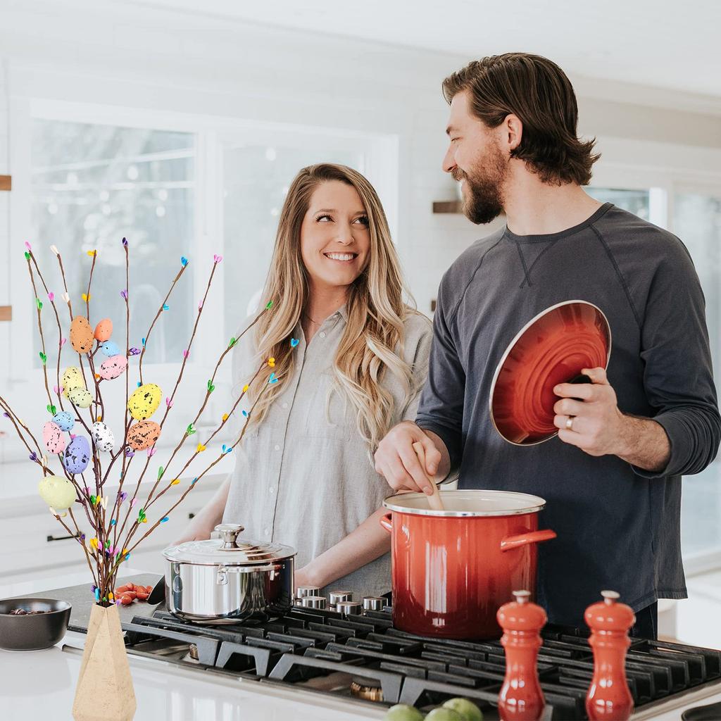 Artificial Easter Tree Branches, Spring Flower Stems, Festival Easter Eggs, Floral Arrangements For Tree Branches, And Desktop Decoration Arrangements