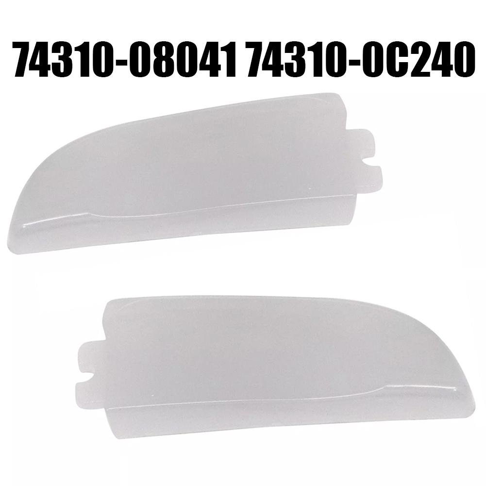 

ABS Sun Visor Cover Front Pair Light Cover Non-deformation OEM Number 74310-08041 OEM Number 74310-0C240 Black China Mainland