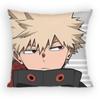 Federa Cuscino Personaggio Anime Cartone Animato Katsuki Bakugo Divano Soggiorno Camera da Letto Testiera Schienale Cuscino Cuscino Quadrato Ora del Sonnellino