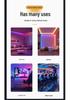Sound-Activated LED Atmosphere Light - 360° Desktop Illumination for Gaming, Living Room, Bedroom