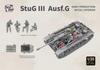 Border Model 1/35 German Sturmgeschütz III Ausf. G Early Model with Full Interior Plastic Model Kit BT052 (Tank)
