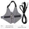 Soft Rabbit Breathable Harness with Leash Gentlemanly Style (L)