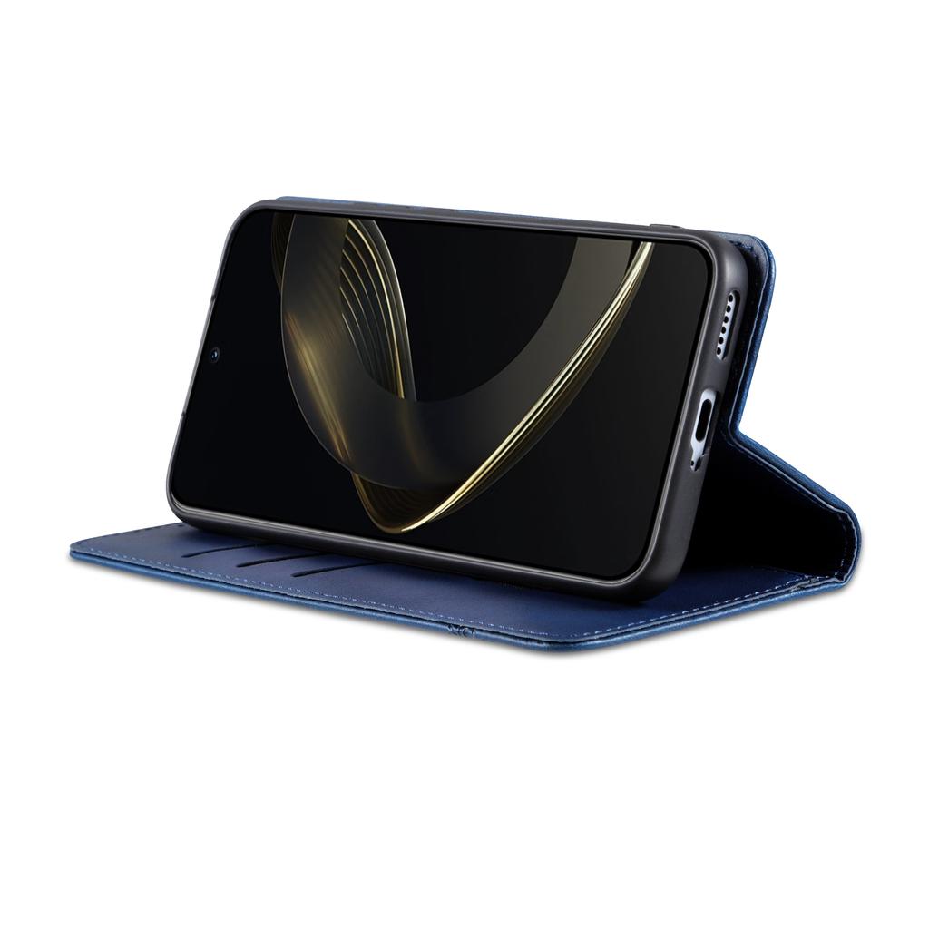 AZNS For Oppo Reno13 Pro 5G Case Cowhide Texture PU Leather Wallet Phone Cover