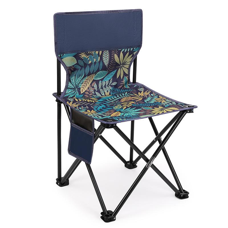 Portable Outdoor Folding Stool - Compact Camping and Fishing Chair for Art Students