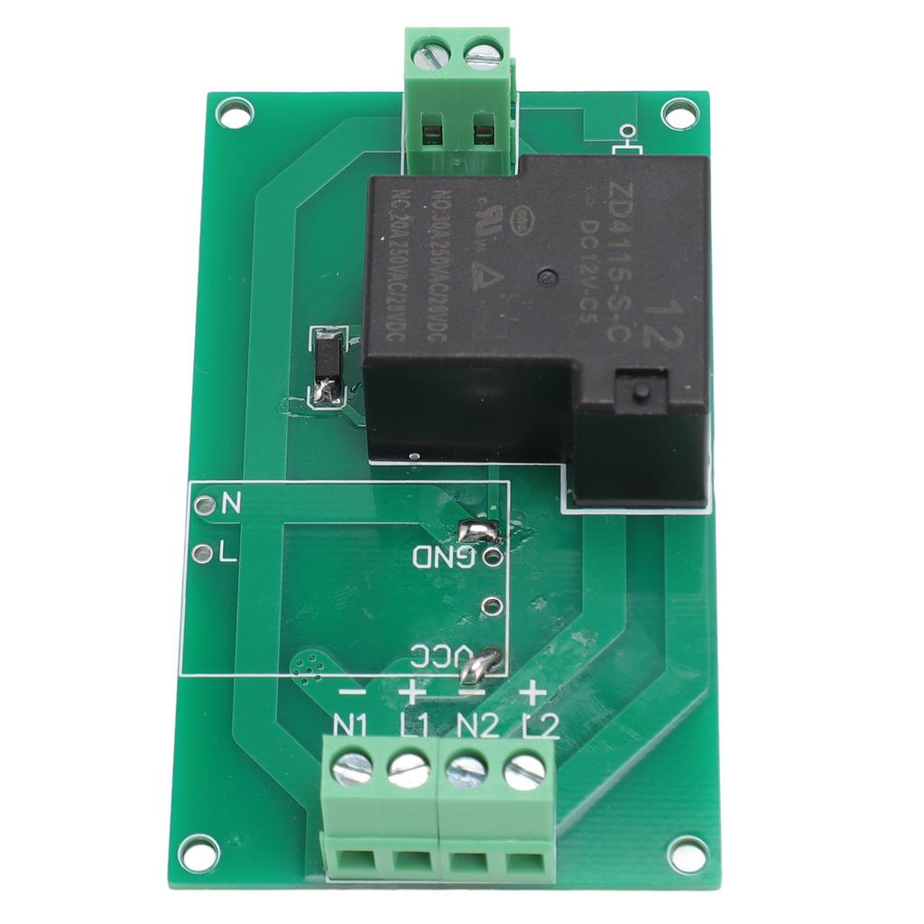 Power Automatic Switch Module Dual Power Supply Conversion Emergency Power Controller Module 12V with Matching Housing
