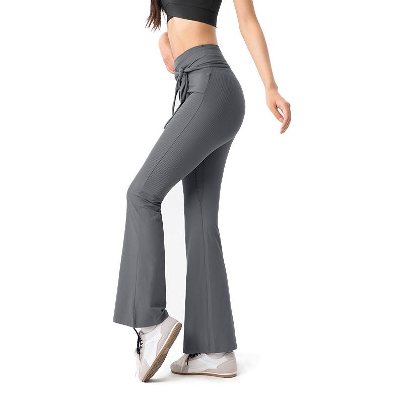High-Waisted Butt-Lifting Flare Yoga Pants for Women
