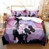 Cool Tensei Shitara Slime Datta Ken Anime Print Bedding Set 3in1 1 Duvet Cover 2 Pillowcases Soft Fabric Bedroom Textile For Ota