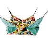 Pet Hamster Squirrel Double Layer Hammock Nest Hanging House Warm Sleeping Bed