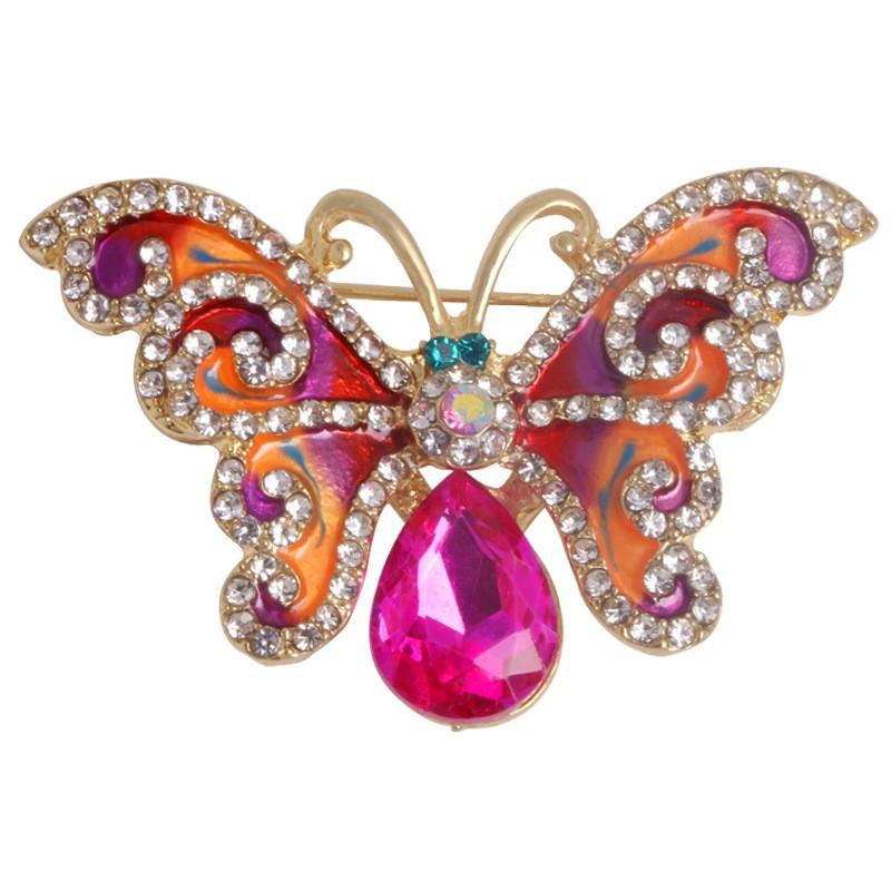 2025 Butterfly Brooch Female High-end Fashion Insect Butterfly Series Brooch Pin Brooch