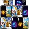 Cover for iPhone 16 15 Xiaomi Redmi Note 14 13 12 11 Pro Max X 8 16e Samsung Galaxy S25 S24 S23 Moto OPPO Huawei Pokemon Pikachu Bulbasaur Phone Case