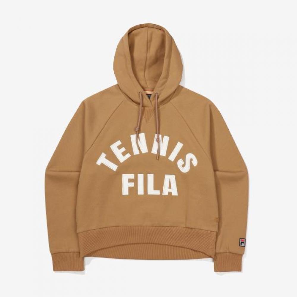 Fila Cotton Blend Hoodie Camel/90