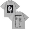 2026 HOT SALE Pablo Alborán Global Tour KM0 Graphic T-Shirt Men Women Unisex Retro Hip Hop Cotton Summer Casual Short Sleeve Top T-shirt Loose Tee