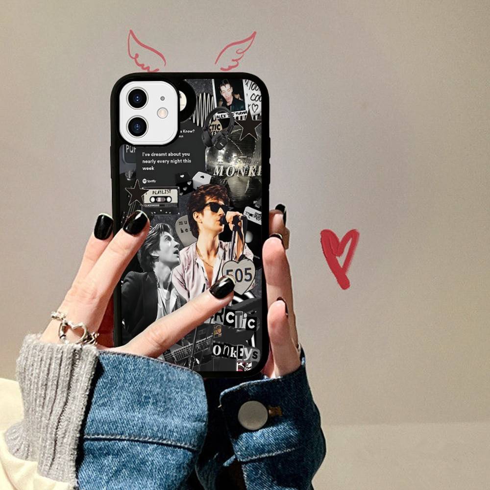 Rock Band A-Arctic M-Monkeys For IPhone 17 16 15 14 13 12 11 Pro Max Plus Mini PC+TPU Back Phone Cover