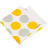 Bloom Gauze Touch Bath Single Senshu Made In Japan Dot Towel, Item, Towel, Quick-Drying, Lightweight, Thin, 100% Cotton, (Candy Yellow)