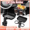Car Holder Expander Adjustable for 360°Rotating Multifunctional Car Seat Cup Holder Snack Tray Drink Holder