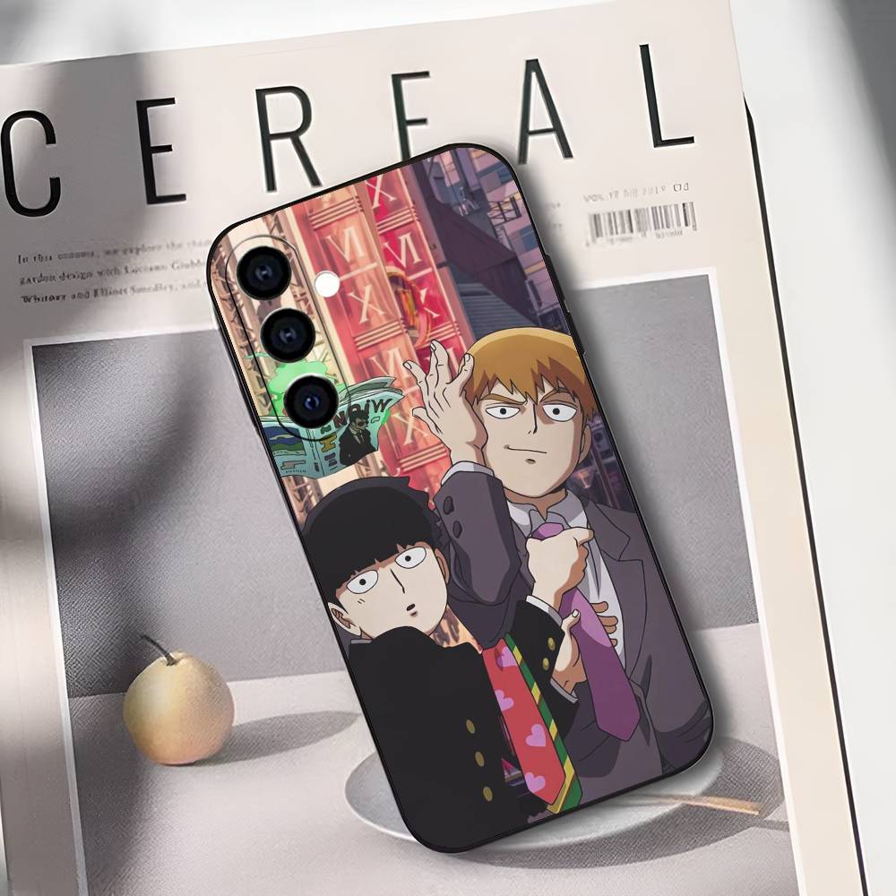 Mob P-Psycho 100 Silicone Soft Phone Case for Samsung Galaxy A73 A72 A71 A70 A53 A52 A51 - Protective Cover