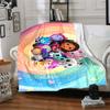 Gabby's Dollhouse Blanket Ultra-Soft Perfect for Office Chair Seaside Office Four Seasons Universal Playful Design Gift for Travel Home Birthdays