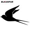 BLKUOPAR for Flying Swallow Silhouette Car Stickers Simple Sunscreen Decals Fashionable Windshield Vehicle Decor Car Label