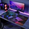Padrão Geométrico Mouse Pad 3D Mouse Pad para Computador Laptop Escritório Grande Mousepad para Jogos Base de Borracha Tapete Antiderrapante para Mesa 900X400