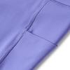 Saucony Solid High-Waisted Nine-Point Tight Sports Leggings Women leggings Light-Milk-Gray Purple SC1230002DY-PP36