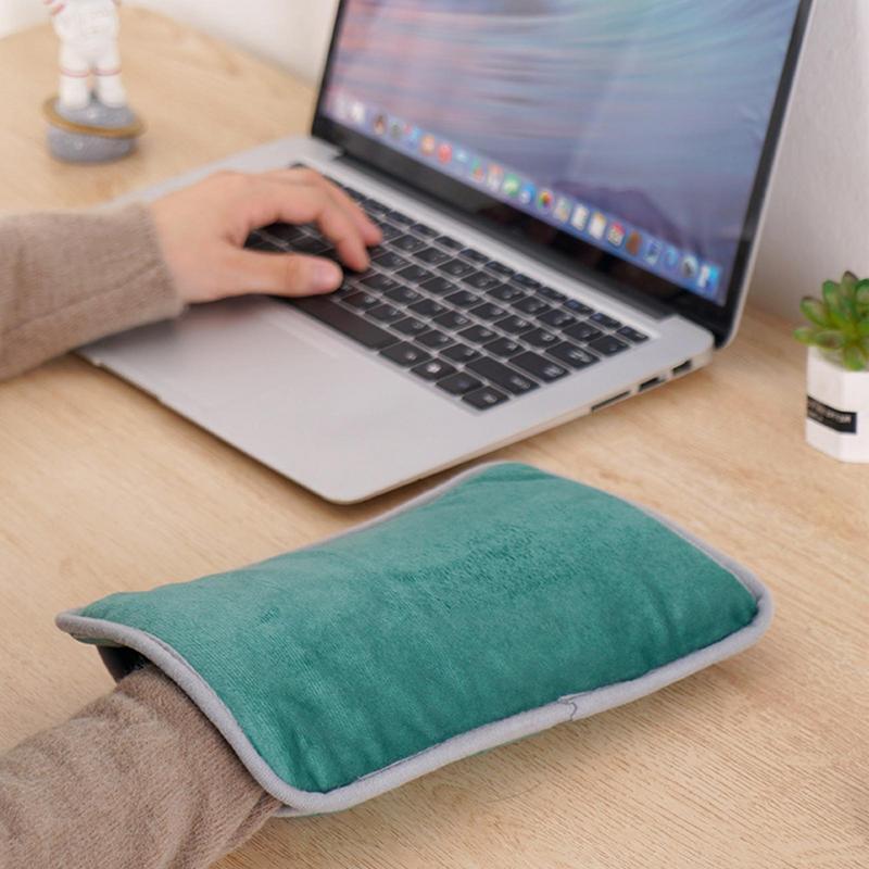 Electric Heated Pad Hand Warmer USB Graphene Heating Hand Muff Warmer Long-lasting Heat Winter Supplies  For Home Office