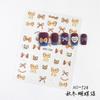 5D Nail Art Relief Nail Sticker Ribbon Bow Nail Decoration Manicure Tool For Nail Salon Self Adhesive DIY Decals For Fall Winter