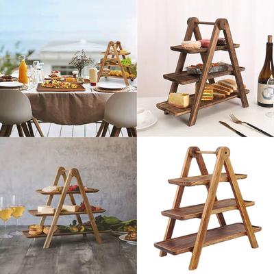 Organizery na przekąski Drewniana taca do serwowania ze zdejmowaną pokrywą i dziewięcioma przegródkami Przenośna dla dorosłych do użytku domowego