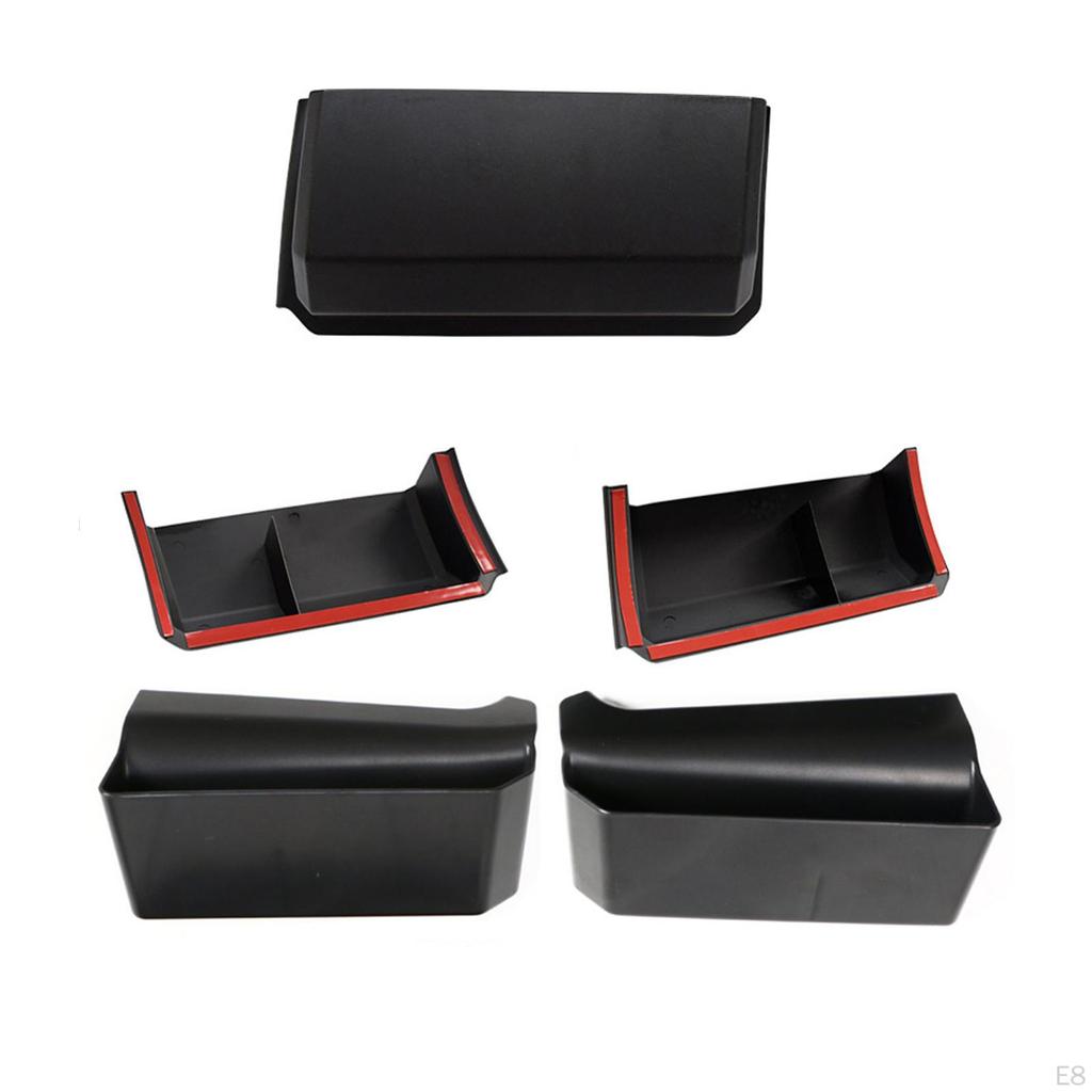 Scatola Portaoggetti per Auto Salvaspazio Custodia per Cellulare Organizer Nera Robusta per Modello 3 Y Dimensioni