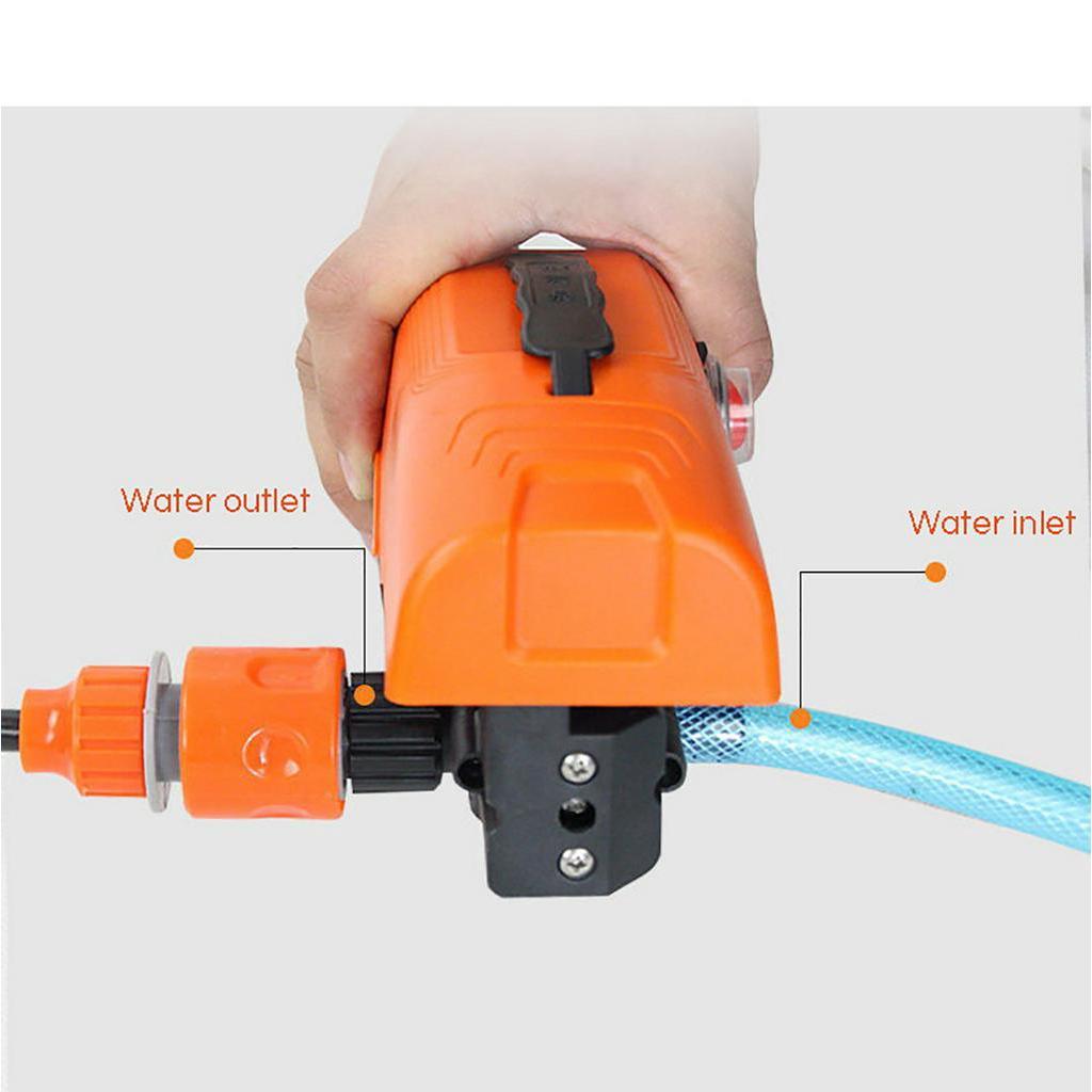 Household Portable High Pressure Electric Car Wash Washer 6L / Min 12V 24v Car Washer Washing Machine 80w