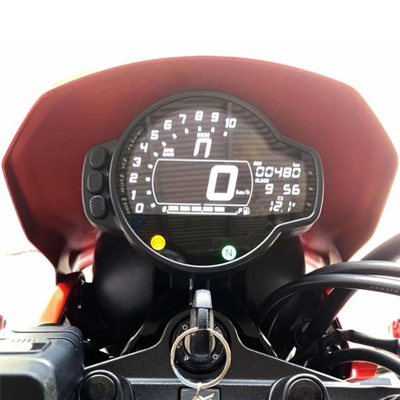 NEW-Windshield Instrument Cap For Motorcycle Decorative Cover For DAX125 ST125 2025-2025 Black