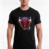 Das Chicago Beast North T-Shirt Sommer Lässig Baumwolle T-Shirt Oversized Streetwear Oberteile Vintage Grafikdruck Unisex Unisex Unisex