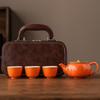 Good persimmon happens persimmon tea set creative wind teapot travel set wedding cute souvenir company