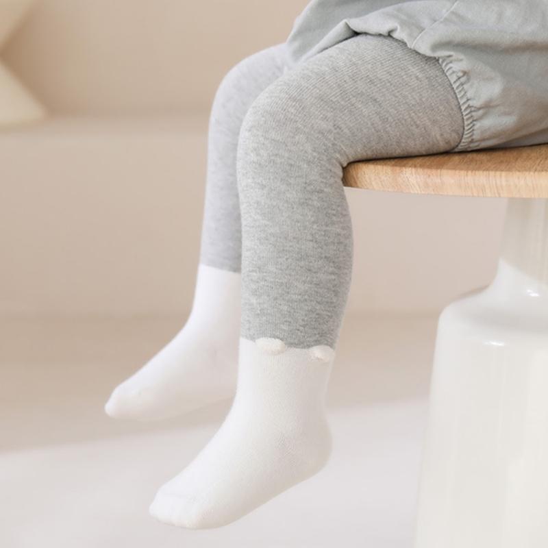 Cute Pantyhose for Infants Newborns Toddlers Cotton Princess Tights for Kid Spring Autumn Baby Girls Tights