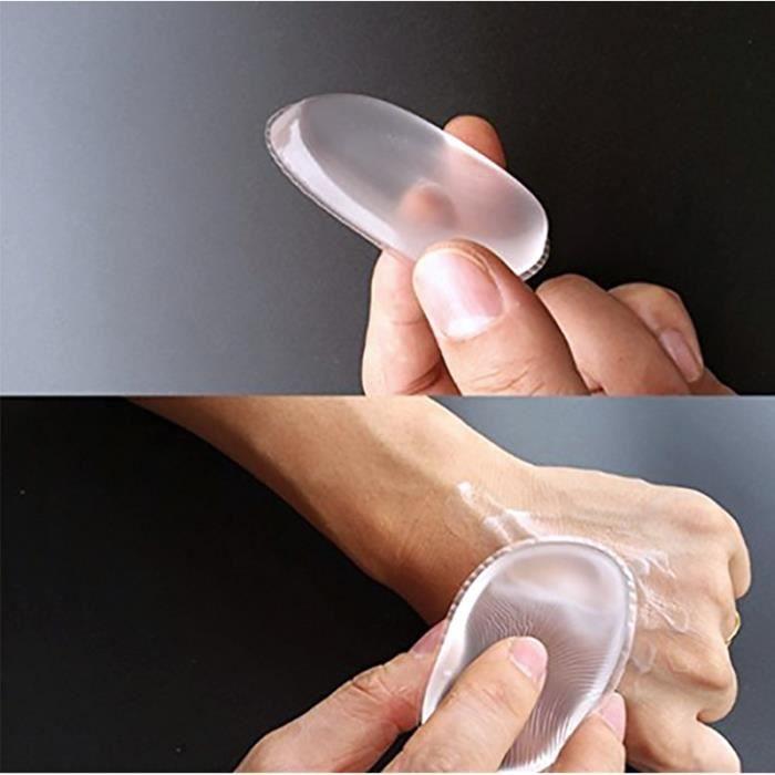 Applicateur de Maquillage - Silicone - Flexible - Doux - Facile à nettoyer