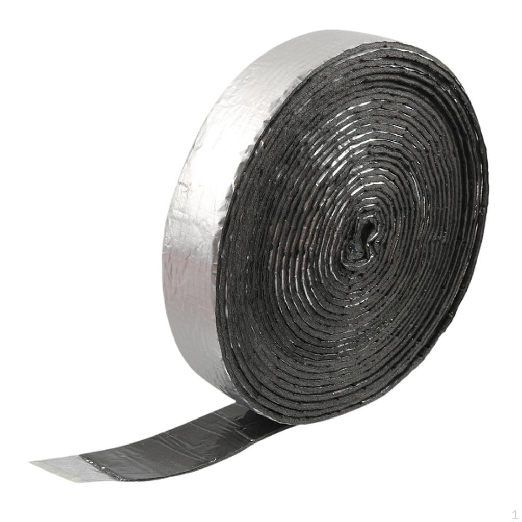 Pipe Wrap Insulation 10MX4.8cm Freeze Protection Foil Self Adhesion Tape for Outdoor