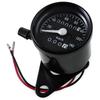 Cocoriko Motorbike Speedometer, 140 Km (140 Km), General Purpose, 12 V, Easy Installation, Stay, Mileage, Backlight, Tripmeter, Odometer (Black)