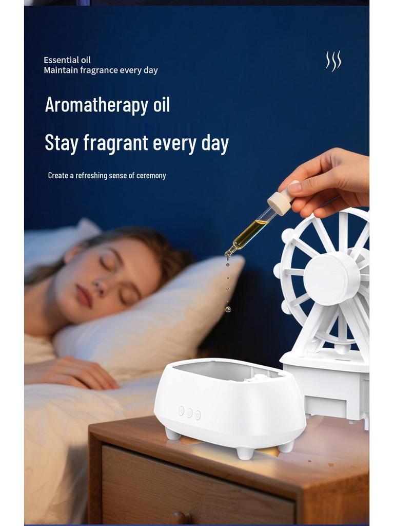 Silent Atmosphere Humidifier: Large-Capacity Home Aromatherapy for Bedrooms, Babies, & Expectant Mothers