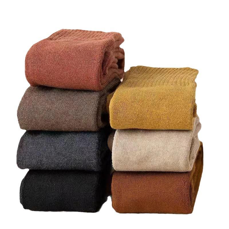 Women's Warm Fleece-Lined Over-the-Knee Socks - Thick, Non-Slip, Autumn & Winter Styles