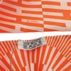 HERMES   Scarf Orange/white Silk Women
