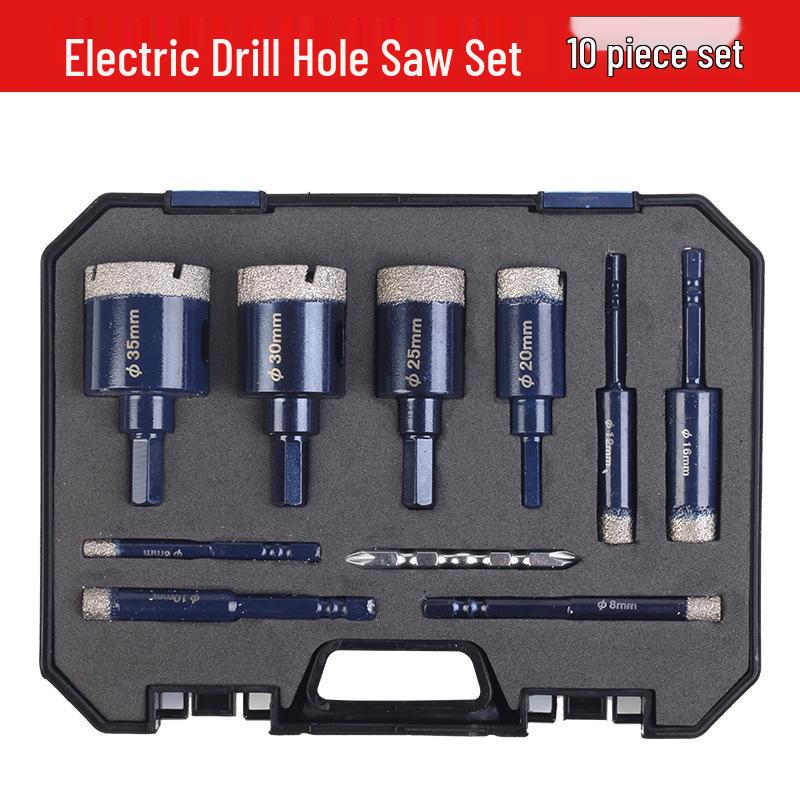 Brazed Diamond Dry Drill Bit for Ceramic, Tile, Glass & Marble