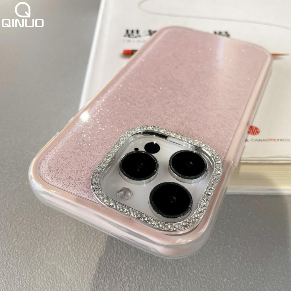 Luxus Glänzendes Diamant Kamera Glitzer Glänzendes Stoßstangen Hülle Für iPhone 17 Air 16 15 14 13 12 11 Pro Max Plus Stoßfest Schutz Hülle