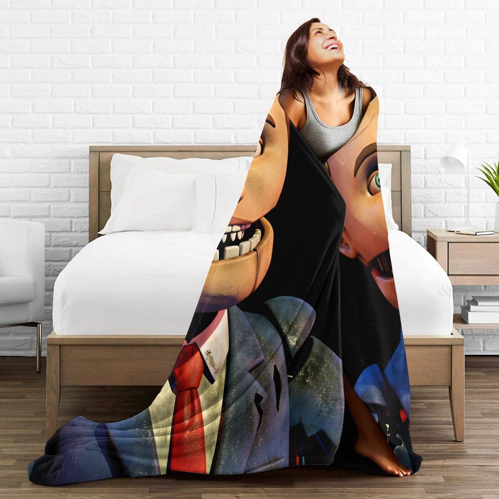Warm Soft Blankets Camping Charlie Kirk Funny Meme Throw Blanket Novelty Bedspread For Outdoor