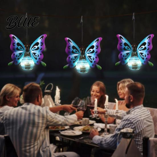 Metal Outdoor Yard Hanging Decor Waterproof IP65 Solar Lamps Beetle Butterfly Flamingo Garden Light  Powered Bee Ornaments for Porch LED Animal Lamp