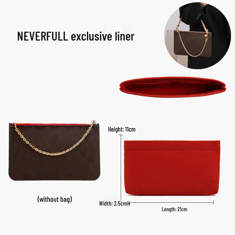 Маленькая Красная Книга Сумка-кроссбоди на плечо Neverfull с модифицированным ремнем No Specification