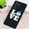 Argentina Flag Phone Case for Samsung Galaxy note 10 pro S26 Ultra S23 S24 FE S25 S21 S22 PLUS shockproof Cove