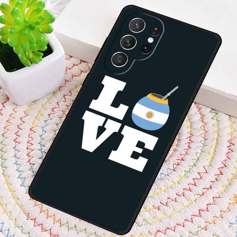 Argentina Flag Phone Case for Samsung Galaxy note 10 pro S26 Ultra S23 S24 FE S25 S21 S22 PLUS shockproof Cove