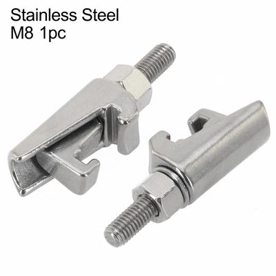 304 Stainless Steel Clamp Double Jaw Clamp Vacuum Connection Clamp