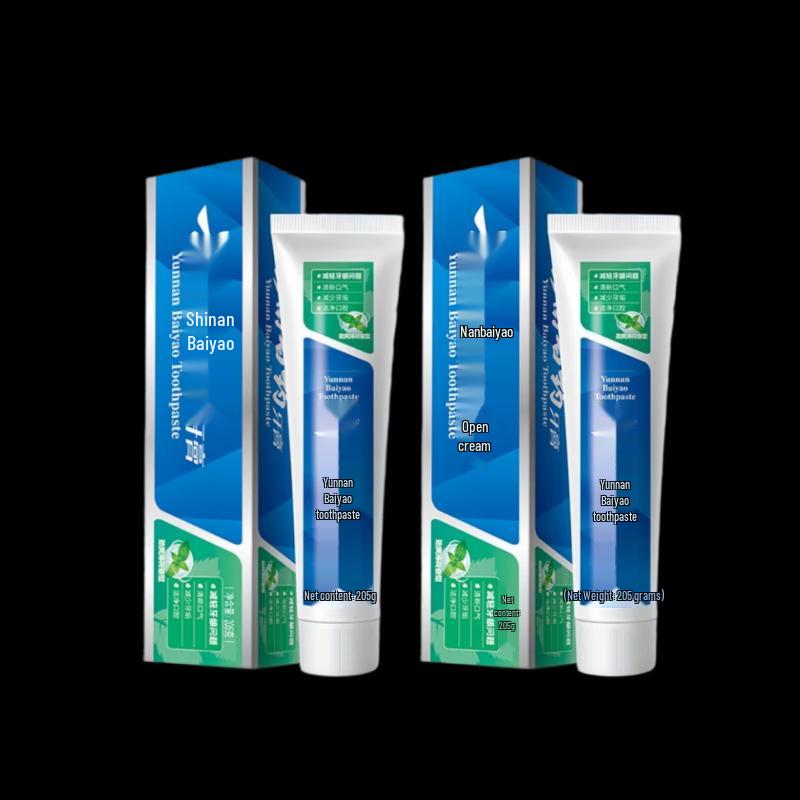 

Yunnan Baiyao Refreshing Mint Toothpaste 2x205g