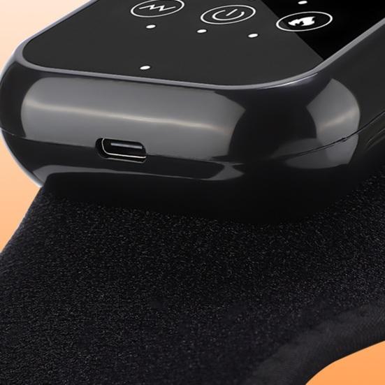 1/2Pcs Electric Foot Massager with Smart Timer Achilles Tendonitis Pain Relief Ankle Heating Pad Wrap Cordless Heated Vibrating Feet Ankle Brace