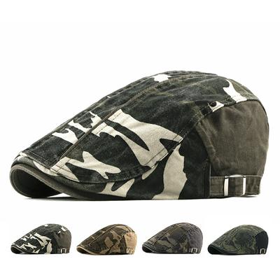 Camouflage Berets Hut männer Frühling Herbst Newsboy Caps frauen Outdoor Flache Kappe Gatsby Maler Hüte Efeu Hut Gorro hombre Boina